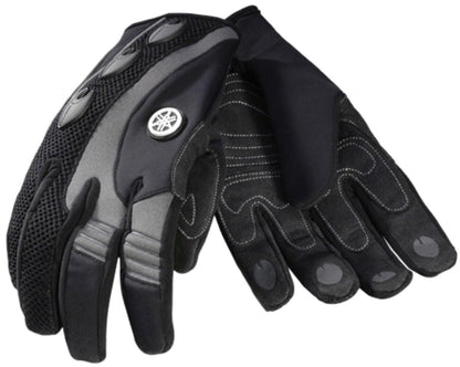 OEM Yamaha Full Finger Watercraft Riding Gloves Grey/Black image 1