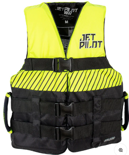 Jet Pilot Helium Unisex Nylon Vest - Black/Yellow, 3XL image