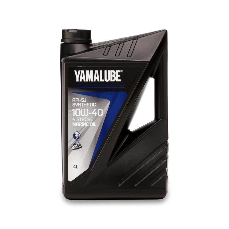 Yamalube 10W-40 API-SJ 4 Stroke Synthetic Oil 4L image 0