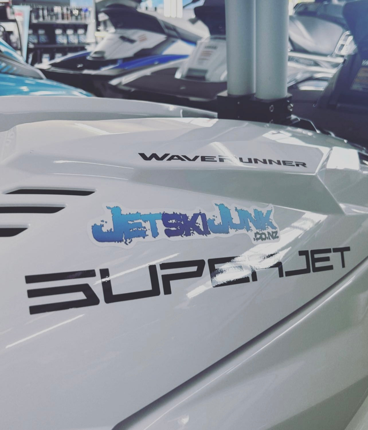 JETSKI JUNK STICKER image 1