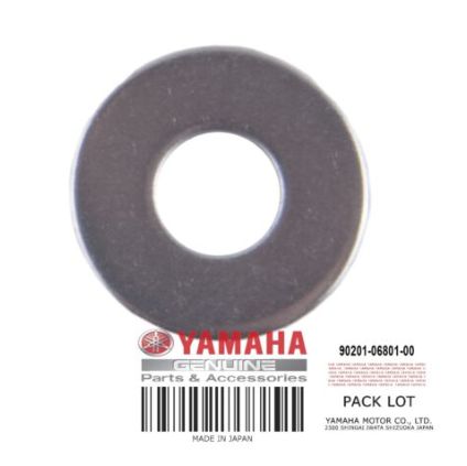 Yamaha 90201-06801-WASHER, PLATE image 0