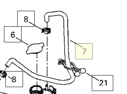 Sea-Doo Formed Hose