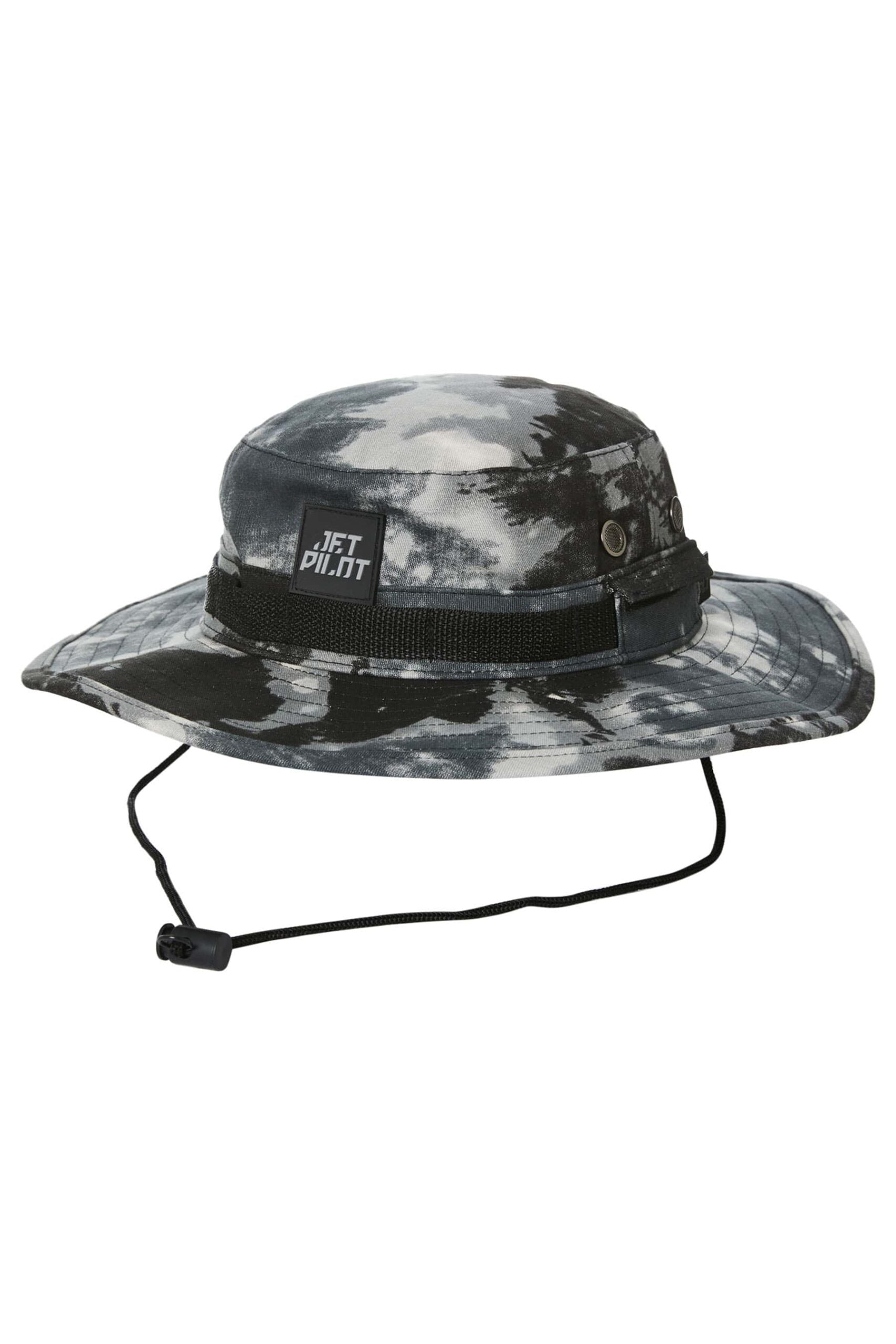 Jet Pilot- Hiker Mens Wide Brim Bucket (camo) image 0