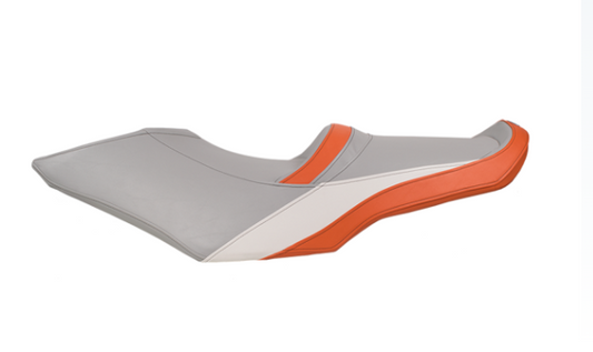 Seat Cover for Sea-Doo 2011-2018 GTI LTD 155/2011-2018 GTI SE 130/2011-2018 GTI SE 155/2017  ORANGE, GREY image 0