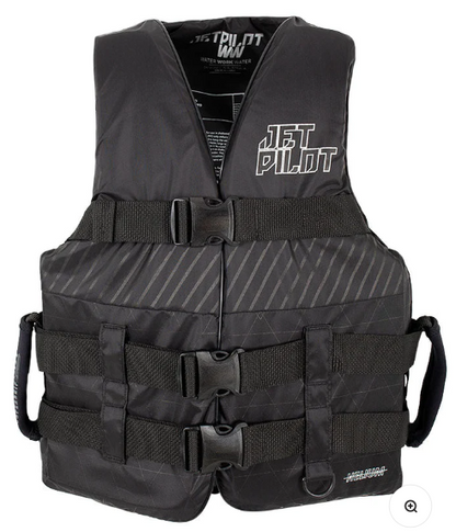 Jet Pilot Helium Unisex Nylon Vest - Black, L/XL image