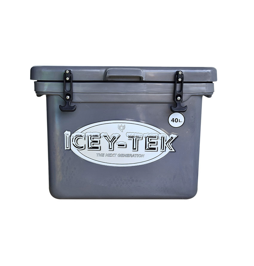 Icey-Tek Chilly Bin Cooler - 40 Litre - Grey image