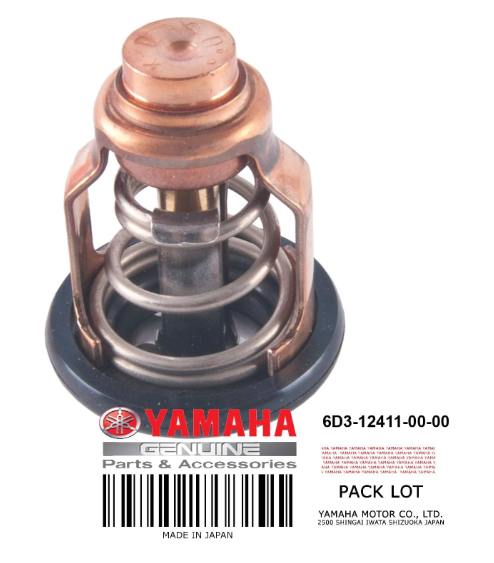 Yamaha Genuine 6D3-12411-00 THERMOSTAT image 0