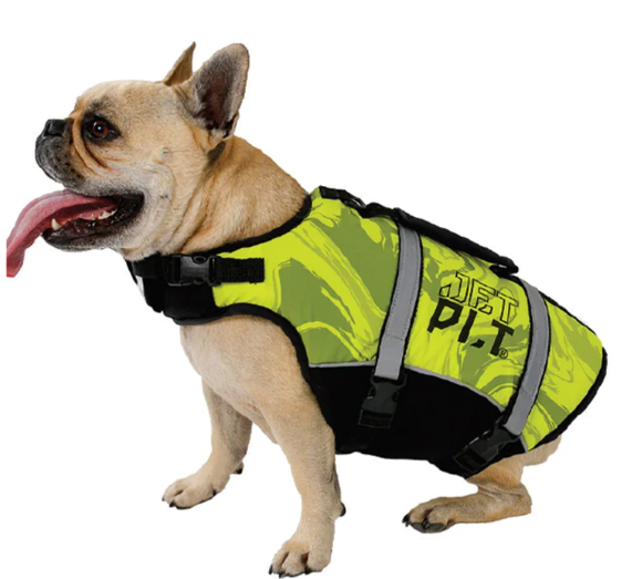 Jetpilot Dog Life Jacket S22 - Small, Yellow image
